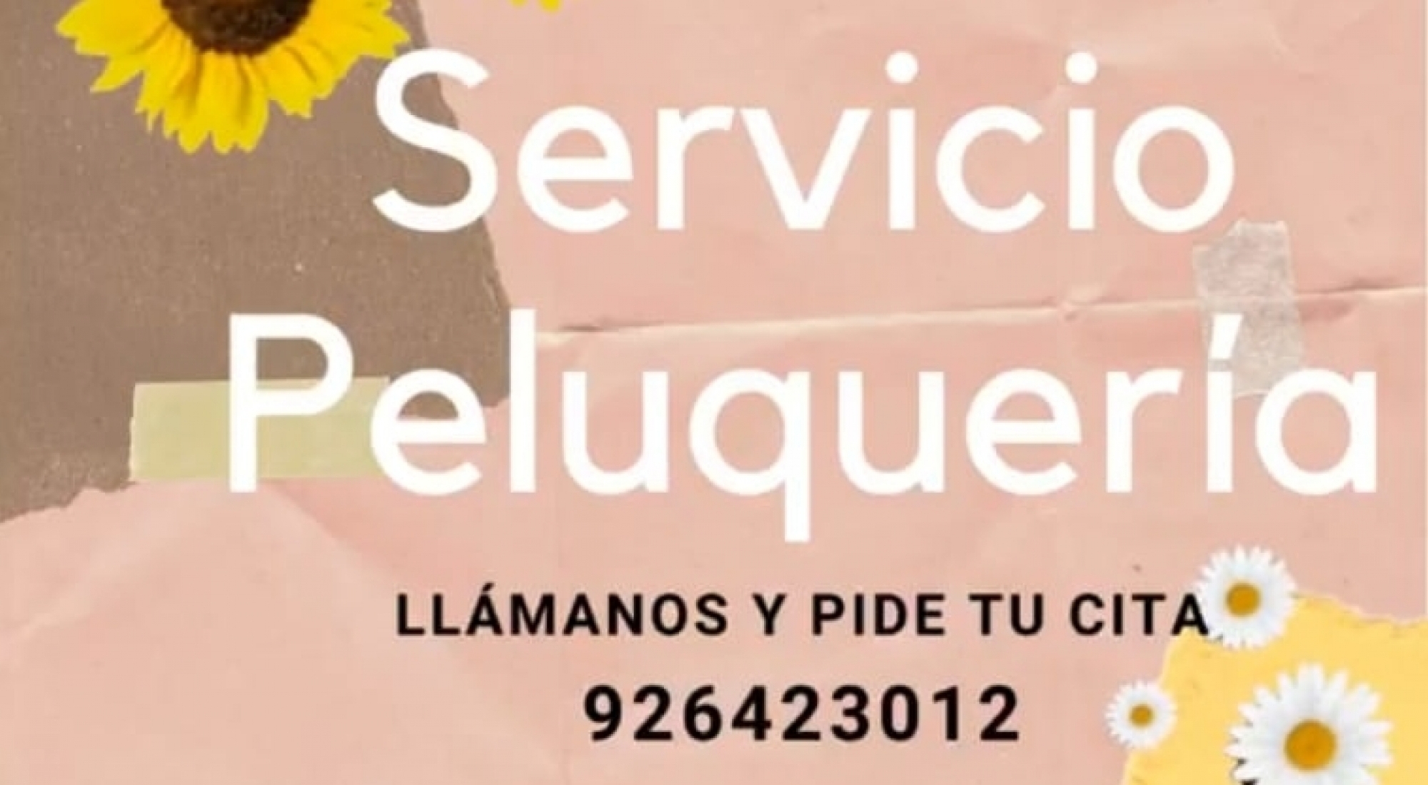 REAPERTURA SERVICIO PELUQUERÍA SEÑORA Y CABALLERO CM. MARGARITA SALAS DE PUERTOLLANO